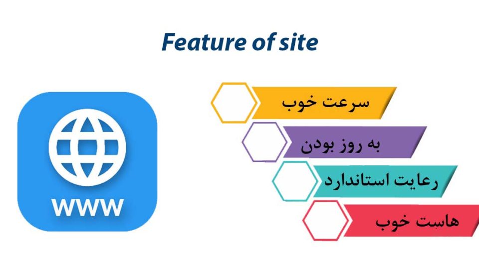 نمونه‌کار طراحی سایت در مازندران