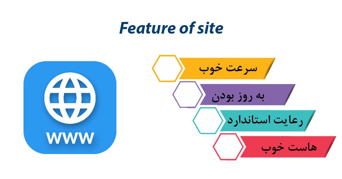 نمونه‌کار طراحی سایت در مازندران